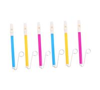 HYTROVE 6piezas Flauta Yo-yo Silbato Deslizante De Instrumento Musical De Viento Para Fácil De Usar Fiestas Infantiles