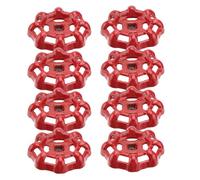 HYTROVE 8 piezas Manilla de Repuesto para Válvula de Compuerta de Mango Cuadrado para Grifos de Ducha Rueda de Mano Resistente y Compacta para Reemplazo Válvulas y Grifería