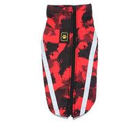 HYTROVE Abrigo De Invierno Reflectante para Perros Ropa De Mascotas Cálida y Cómoda Chaqueta Perro para Otoño Invierno Diseño Único Graffiti