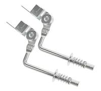 HYTROVE Accesorio de Bisagra para Reposacabezas de Sofá 2 Unidades, Pieza de Aleación de 13.5 CM, Bisagra Ajustable Montaje sin Herramientas para Muebles de Oficina y Hogar