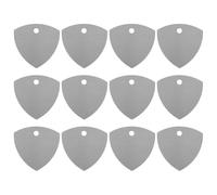 HYTROVE Accesorio Sencillo y Portátil de Acero Inoxidable 12 Púas de Guitarra Incluye Punta del que No el Timbre para Mayor Precisión para Profesional