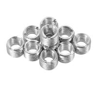 HYTROVE Adaptador de Rosca para Trípode de 10 Piezas, Acero Inoxidable, Procesamiento Preciso, para Micrófono y Soporte de Teléfono, Adecuado para Fotógrafos Profesionales