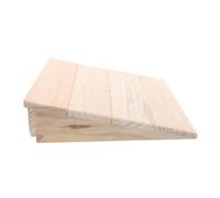 HYTROVE Alfombra de Pendiente Rampas para Bordillos de Entrada Rampas de Madera para Umbral de Motocicletas para Sillas de Ruedas