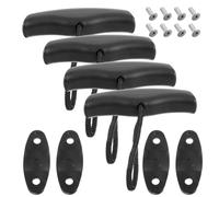 HYTROVE Asas en T para Kayak y Canoa Juego de 4 Piezas Cable Trenzado y Tornillos, Kit de Manijas Laterales para Deportes Acuáticos y Pesca
