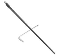 HYTROVE Barra de Armadura Metálica para Guitarra de 440mm con Llave Inglesa Tensor de Guitarra de Dos Vías Accesorio Resistente para Ajuste de Mástil