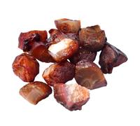 HYTROVE Bloques de Ágata Roja Natural de 3-5 Cm, Adornos Decorativos Únicos Texturas y Formas para Decoración del Hogar y Proyectos Creativos, Lavables y Hechos a Mano