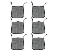 HYTROVE Bolsa Organizadora 6 Unidades para Cochecito y Juguetes de Baño Material Poliéster, Secado Rápido, Adecuado para Baño y Almacenamiento Adicional