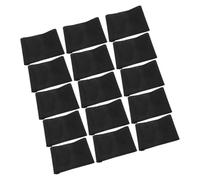HYTROVE Brazaletes de Luto Negros de Tejido para Ceremonias Funerarias y Reuniones Masivas, 25 Piezas Ajustables y Transpirables para Equipos de Fútbol