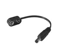 HYTROVE Cable de Alimentación para Pedales de Guitarra Portátil 9v Carga Usb, Diseño Exterior Positivo E Interior Negativo, Cable Dc Flexible para Pedal de Guitarra y Adaptador de