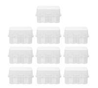 HYTROVE Caja de Almacenamiento para Insulina para Transporte Fácil de 3ml Tapa de Cierre Rápido y Ventana Transparente, Diseño Plástico Compacto en Refrigerador y Viajes Diarios