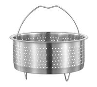 HYTROVE Cesta de Vapor de Acero Inoxidable Resistente para Verduras y Carne Cesta Pequeña para Cocinar al Vapor Diseño Compacto y Duradero Adecuada para Vaporera y Olla Estándar Uso