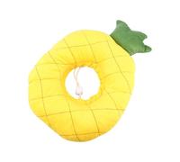 HYTROVE Collar Material para Recuperación Gatos Diseño de Protector en Forma de Piña de Algodón PP Flexible y Ajuste Cómodo para Procedimientos Quirúrgicos