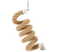 HYTROVE Columpio de Cuerda para Loros y Periquitos, Cuerda Colgante de Algodón 1 Metro Soporte para Jaulas, Juguete para Aves Que Promueve la Actividad Juego