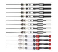 HYTROVE Convertidor de Resorte para Recarga de Tinta para Pluma Estilográfica 12 Piezas y Portátil de Acero Inoxidable y Plástico en Oficina y Escuela