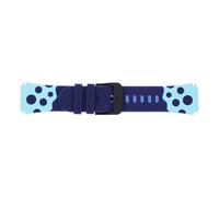 HYTROVE Correa de Reloj de Silicona para Niños Diseño Azul, Durabilidad y Método de Instalación Simple, Adecuado para Relojes Infantiles en Halloween y Navidad