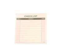 HYTROVE Cuaderno de Notas Papel Beige para Oficina y Escuela de 60 Hojas Función de Marcar Notas y Citas, Adecuado para Administración y Trabajadores