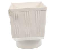 HYTROVE Desviador de Agua para Canalones Cubo Colector y Tolva de Pvc, Sistema de Captación de Agua de Lluvia para Jardines y Uso Residencial