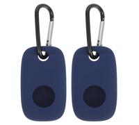 HYTROVE Funda Protectora de Silicona para Tile Pro 2022 Mosquetón Azul para Llavero Rastreador 2 Piezas Fácil de Instalar