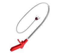 HYTROVE Herramienta de Limpieza de Desagües de Acero Inoxidable Garras para Abrir y Agarrar, Varilla de 51 Pulgadas para Limpieza de Baños y Recuperación de Objetos Obstruidos