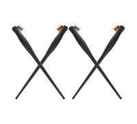 HYTROVE Juego de 4 Plumas de Caligrafía Oblicuas Soporte de Resina para Inmersión, Diseño Ergonómico en Dorado y Plateado para Proyectos Artísticos y Enseñanza Creativa