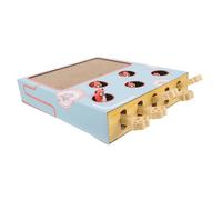 HYTROVE Juguete para Gatos Rascador De Cartón Diseño Diversión De Caza De Topos para Mascotas para Entretenimiento y Ejercicio Casa