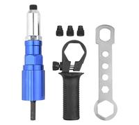 HYTROVE Kit Adaptador para Remachadora Eléctrica Aleación de Aluminio y Plástico, Herramienta Multipropósito de Control Preciso para Metal y Manufactura Mecánica