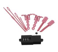 HYTROVE Kit de 9 Piezas para Máquina de Tejer con Ganchos de Plástico, Manivela y Tensores, Adecuado para Crear Sombreros y Accesorios de Tejido Artesanal