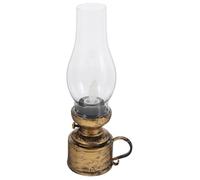 HYTROVE Lámpara Electrónica De Aceite Retro Decoración Vintage para Año Lámpara De Escritorio De Antiguo Efecto De Movimiento Realista Acabado