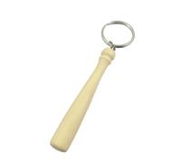 HYTROVE Llavero de Madera Forma de Barra 2piezas, Decoración Creativa y Práctica para Hombre y Mujer, Tamaño 7.5 Cm, Adecuado para Llaves y Bolsas