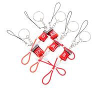 HYTROVE Llavero de Metal Colgante Estilo Sangre 5 Piezas (a, B, Ab, 0, Rh) para Mochila y Teléfono, Decoración para Fiesta y Uso Diario, Accesorio Portátil y Ligero