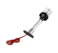 HYTROVE Luz de Navegación LED Panorámica de 360 Grados para Yates, Luz de Anclaje Marina, Aluminio Resistente, 4500K, Lámpara Redonda para Cubierta Náutica