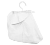 HYTROVE Malla Bolsa de Almacenamiento de Color Claro Colgante | PP y Poliéster, Apertura Grande y Costura Reforzada, para Botellas de Champú y Sujetadores