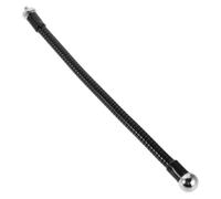 HYTROVE Manguera Flexible Metálica Extensión de Micrófono 25 Cm con Adaptador M5 para Soporte, Cuello de Cisne Giratorio 360°, Compatible con Grabación, Streaming y Fotografía