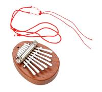 HYTROVE Mini Kalimba de Madera Teclas para Principiantes Piano de Pulgar Portátil Instrumento Musical Compacto para Adultos