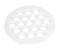 HYTROVE Molde para Pelmeni de Plástico 19 Cavidades, Fácil de Limpiar, Adecuado Cocina y Crear Empanadillas Profesionales Rápidamente