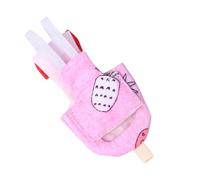 HYTROVE Pañal Lavable para Pájaros Diseño Divertido de Ganso, Banda Elástica y Talla S, Adecuado para Ropa de Aves Pequeñas Color Aleatorio