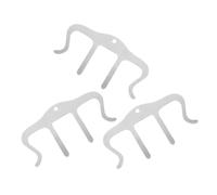 HYTROVE Paquete de 3 Clips de Hierro para Partituras Musicales, Soporte Pequeño y Multifuncional, Fácil de Usar, Color Plata, Adecuado para Compositores y Lectura de Libros de Música