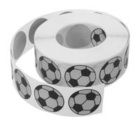 HYTROVE Pegatinas Redondas Rasca de Papel Recubrimiento Dorado para Actividades Divertidas y Fútbol, Fácil Aplicación, Paquete de 1000 Unidades