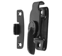 HYTROVE Pestillos de Hoja de Mesa Resorte para Mesa de Comedor Extensible, Conector de Aleación y Acero Negro, 2 Juegos para Conexión Segura