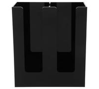 HYTROVE Portavasos de Papel Acrílico para Hogar Diseño Minimalista y Funcional, Estuche Compartimento para Tazas Que Se Puede Montar en Pared o Colocar en Mesa