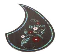 HYTROVE Protector De Guitarra Antirayaduras Para Guitarra De 39-41 Pulgadas, Pegatina Autoadhesiva Diseño Gota Estampado Floral, Placa Protectora Decorativa Resistente y Profesional