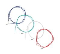 HYTROVE Reemplazo de Cable de Cabeza para Tocadiscos 4 Piezas Cables Estéreo Codificados para Fonógrafos y Equipos de Música Transmisión Clara