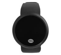 HYTROVE Reloj Aleación y Cuero Sintético para Parejas Digital LED de Pulsera Pantalla Táctil Negro, Cómodo de Llevar, Estilo Moderno para Deportes en Interiores