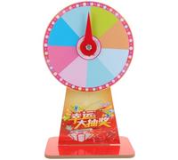 HYTROVE Ruleta de Sorteo de Mesa PVC para Juegos de Fiesta, Diseño Delicado | Movimiento Suave y Uniforme, Fácil de Guardar, Uso Versátil en Actividades y Dinámicas de Grupo Estilo Aleatorio