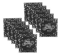 HYTROVE Servilletas de Papel Plateadas para Fiesta de Cumpleaños, 40 Piezas, Suaves y Elegantes para Decoración de Mesa y Cenas Obsequios