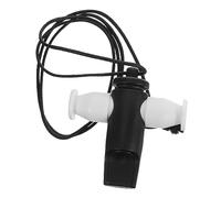 HYTROVE Silbato Tri-tono Samba De Abs Portátil Cordón Para Enseñanza Musical Método Orff Para Niños y Adultos En Clases y Actividades Al Aire Libre