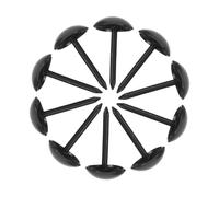 HYTROVE Tachuelas Metálicas para Tapicería 500 Unidades Negras 13x7 Mm Clavos Decorativos para Muebles de Madera Clavos de Tachuela para Sofá Decoración y Bricolaje Hogar