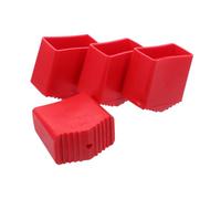 HYTROVE Tapas para Pies de Escalera de Ingeniería 4 Piezas de Goma Aislante 2X4 CM Almohadillas Antideslizantes Resistentes para Uso en Ambientes Técnicos