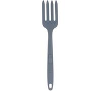 HYTROVE Tenedor para Cocinar de Silicona Reutilizable, Tenedor Ergonómico Color Azul Oscuro, Práctico para Servir Pasta y Ensalada, Utensilio Ligero para Cocina Diaria, Resistente y