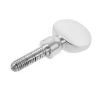 HYTROVE Tornillo de Ligadura Accesorio Ligero y Fácil de Instalar de Cobre para Cuello Curvo Acabado Plata para Saxofón Alto y Soprano